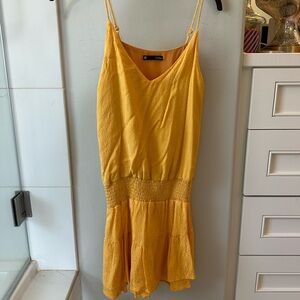 Yellow Mini Dress